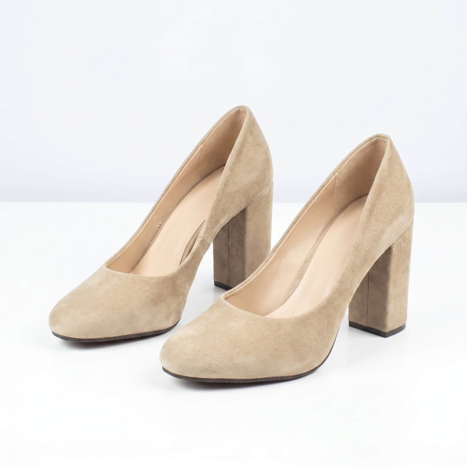 Classy Escarpin à Talon - Beige.