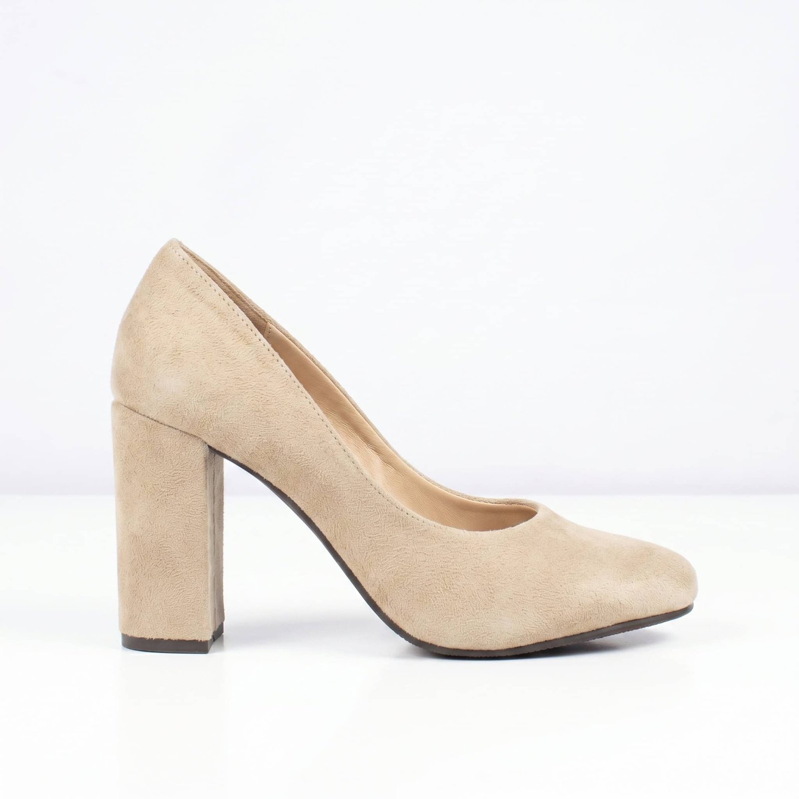 Classy Escarpin à Talon - Beige.