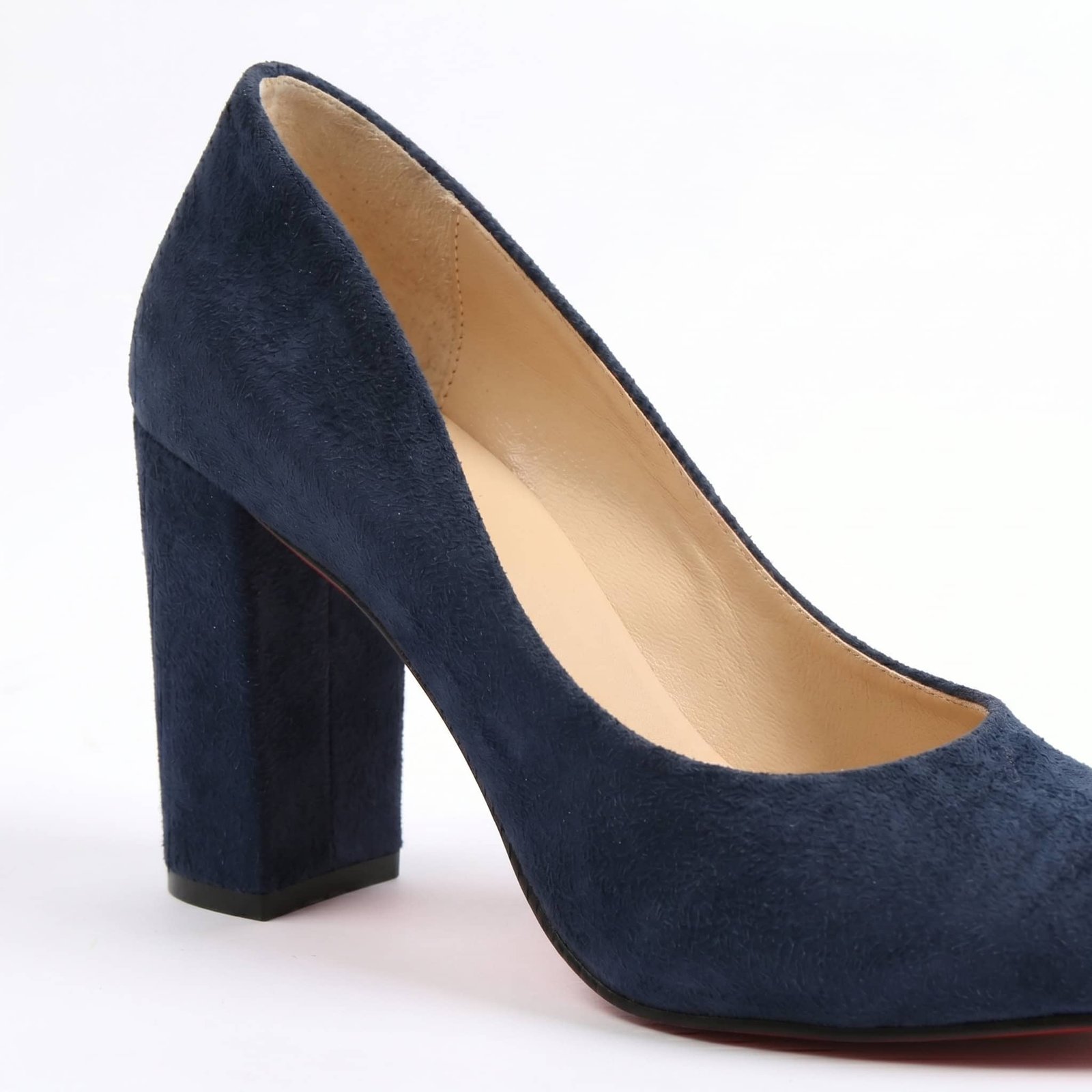 Classy Escarpin à Talon - Bleu Marine.