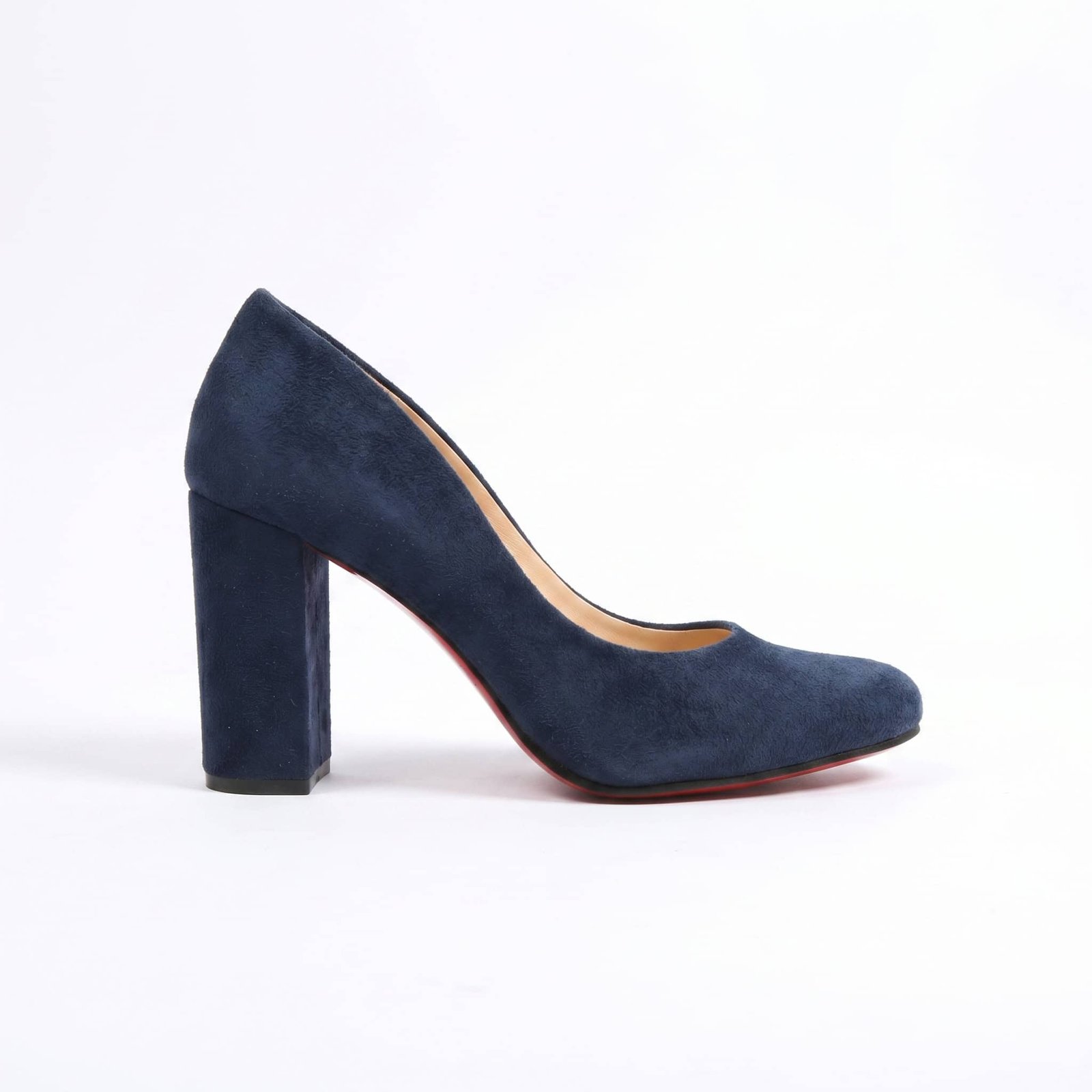 Classy Escarpin à Talon - Bleu Marine.