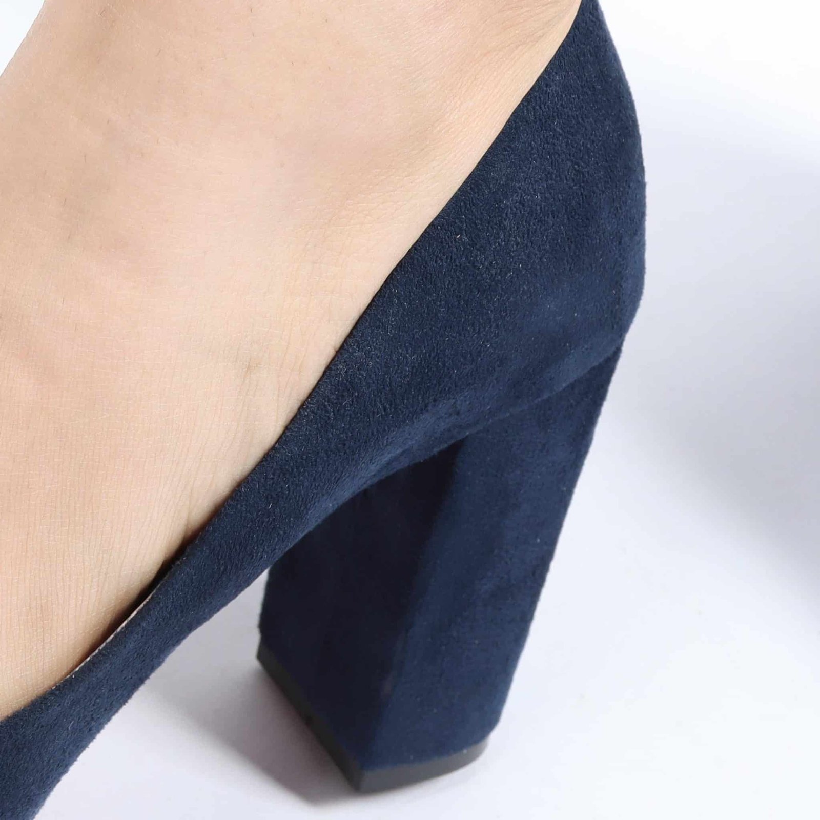 Classy Escarpin à Talon - Bleu Marine.