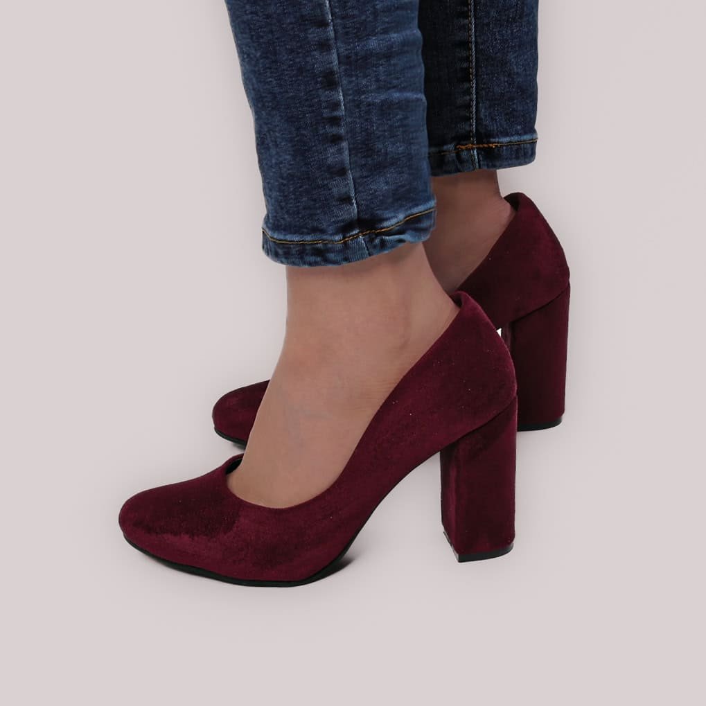 Classy Escarpin à Talon – Bordeau.