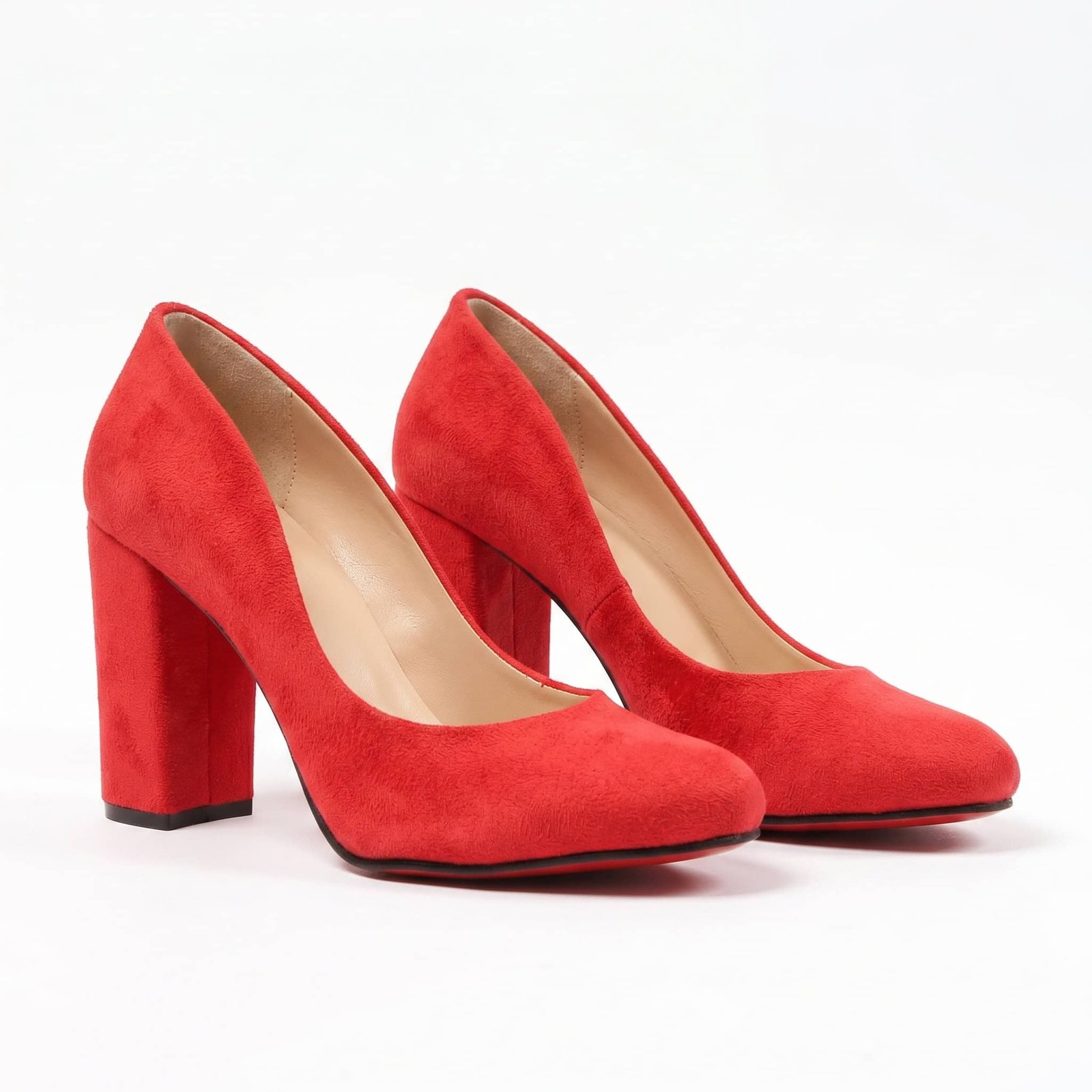 Classy Escarpin à Talon- Rouge.