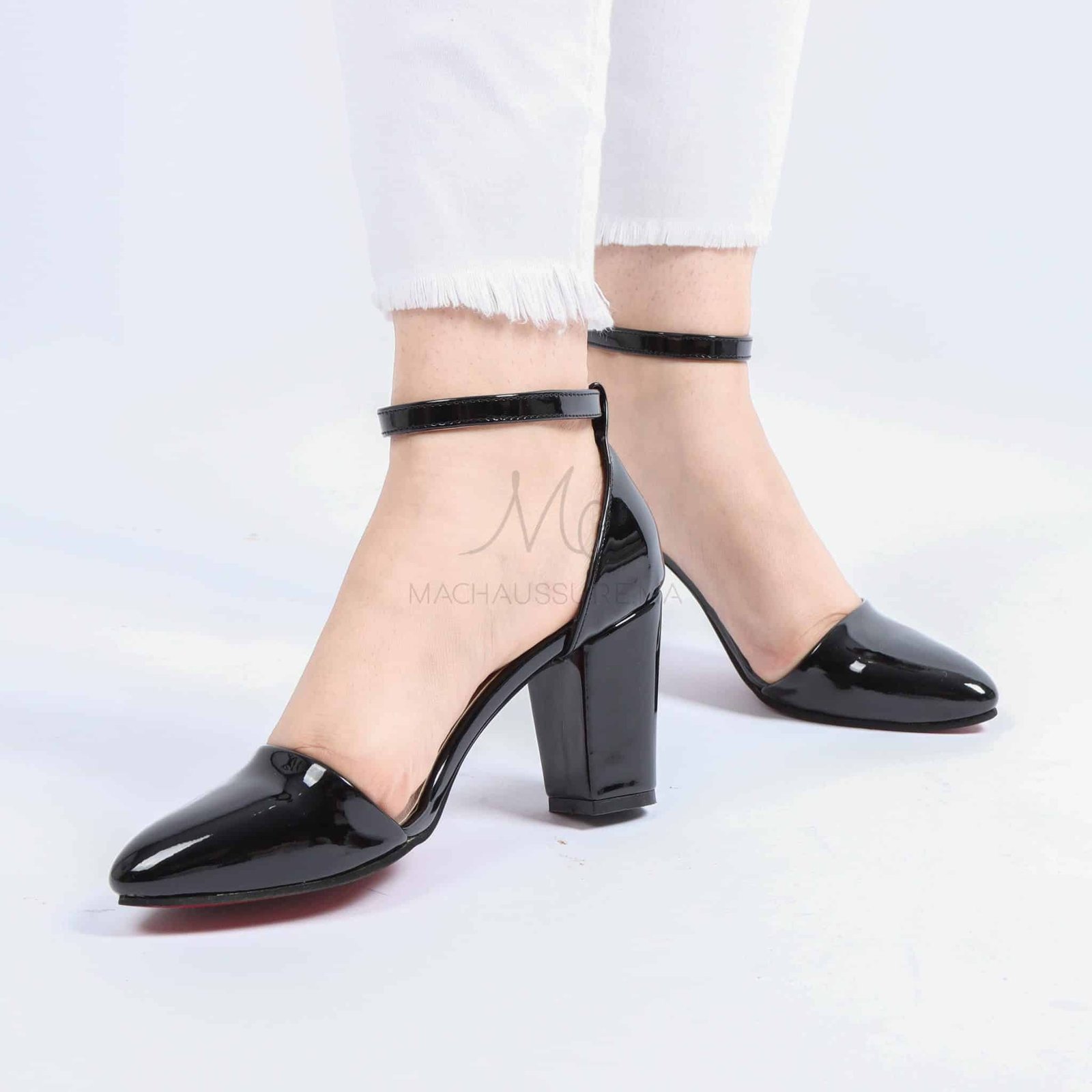 KASY Escarpins à Talon - Noir.