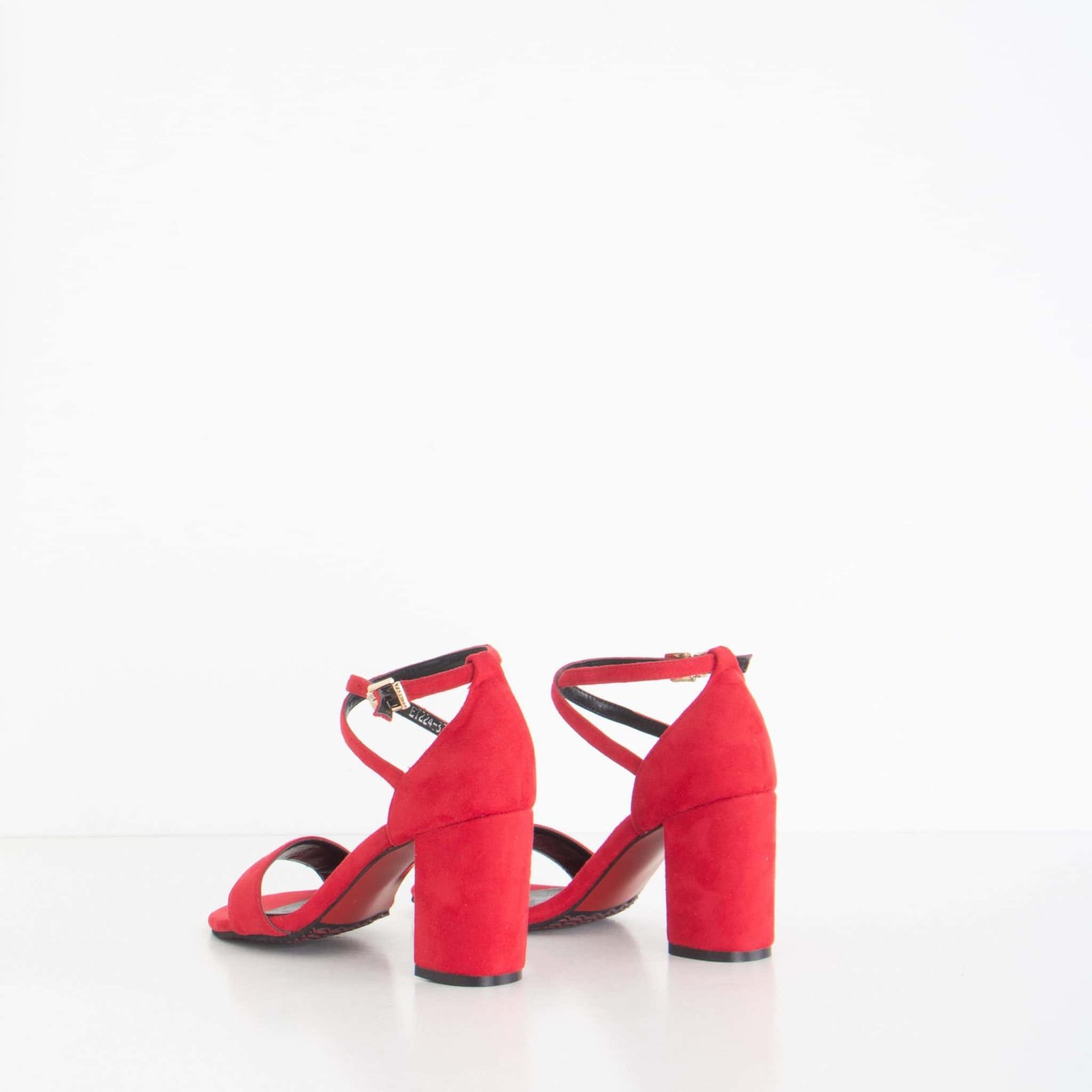 Dalia - Sandales à talon - Rouge.