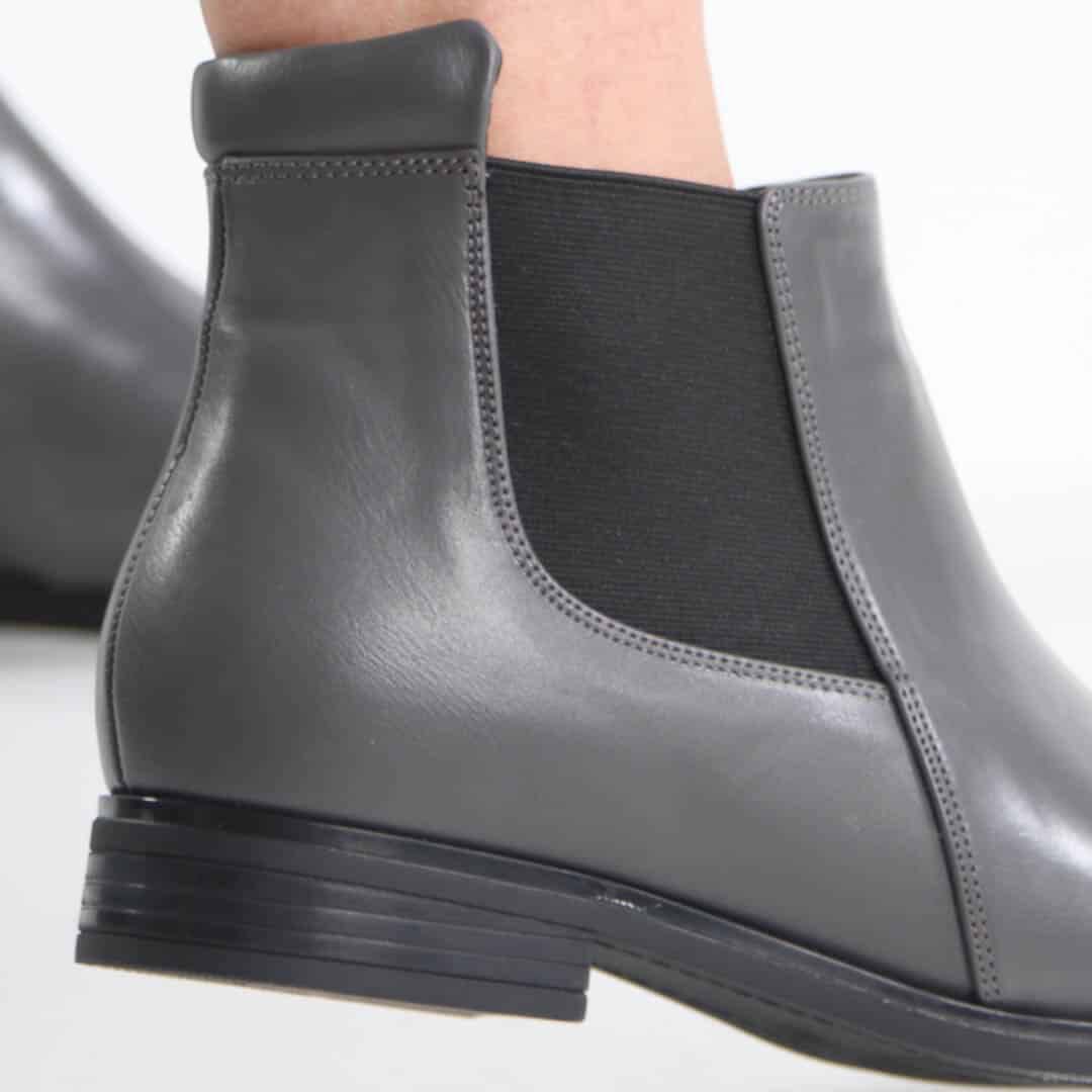 IFNI – Bottines femmes en Gris.