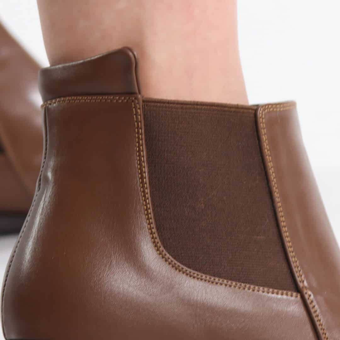 IFNI – Bottines femmes en Marron.