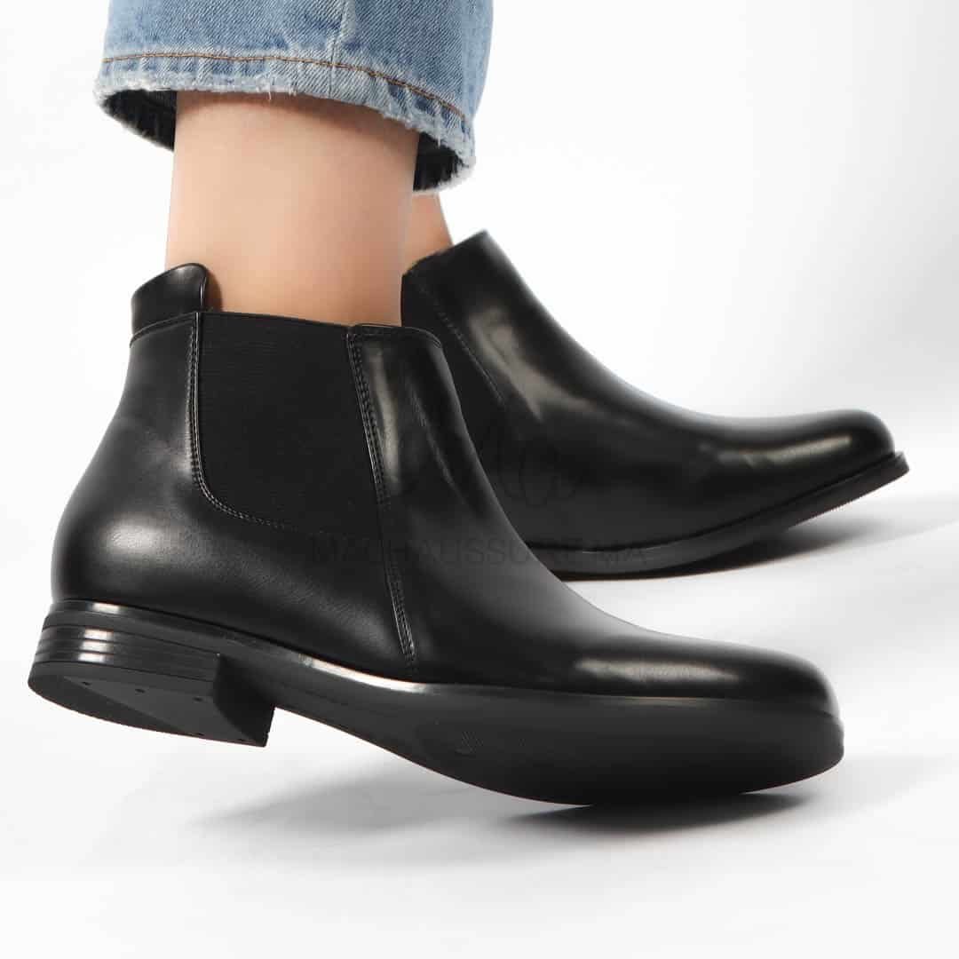 IFNI – Bottines femmes en Noir.