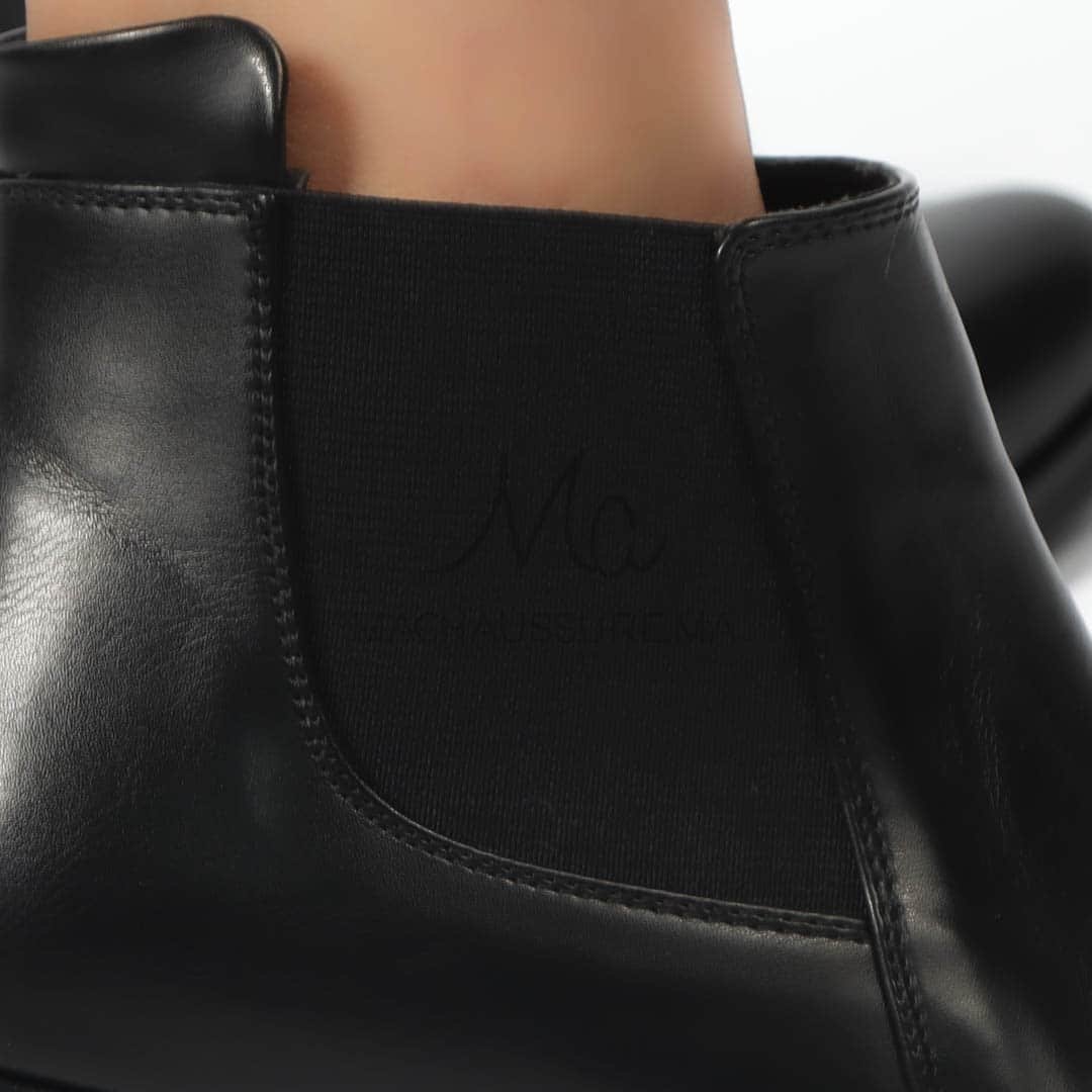 IFNI – Bottines femmes en Noir.