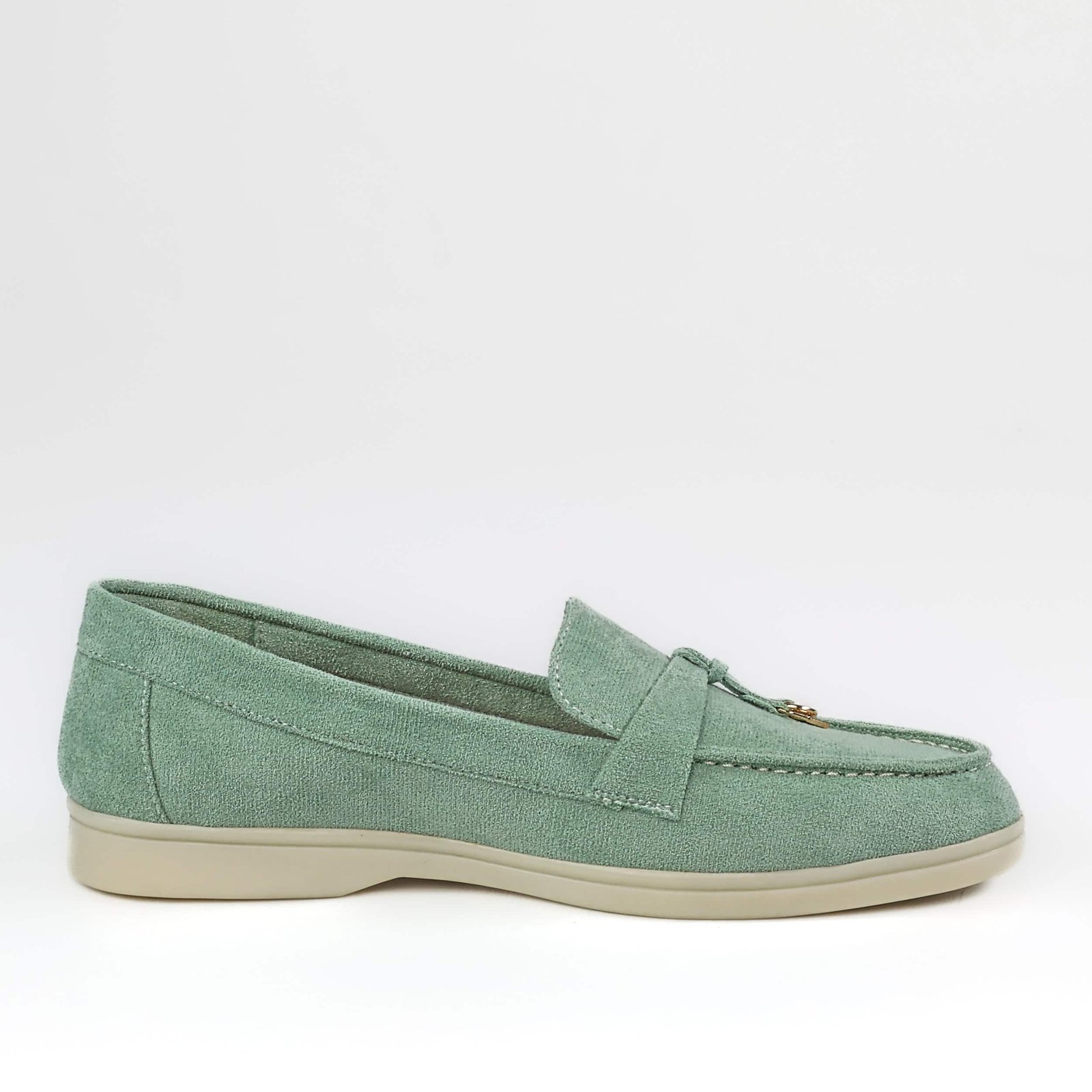 Operette – Mocassins Femmes en Vert clair.