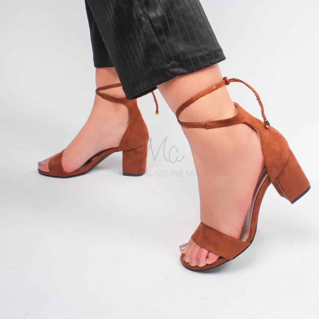 Nolita - Sandales à talons - Tabac.