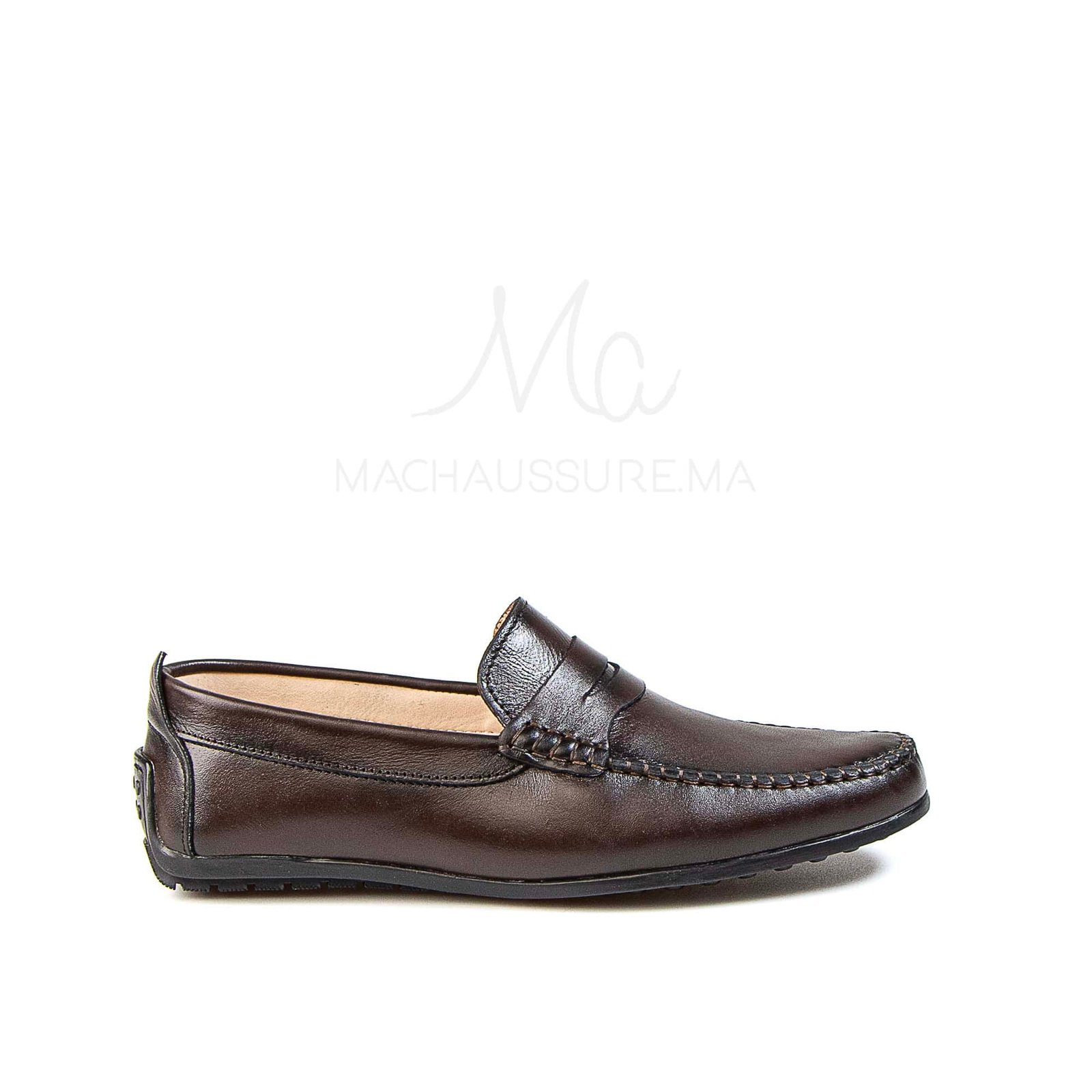 Sobre - Mocassins Homme en Marron.