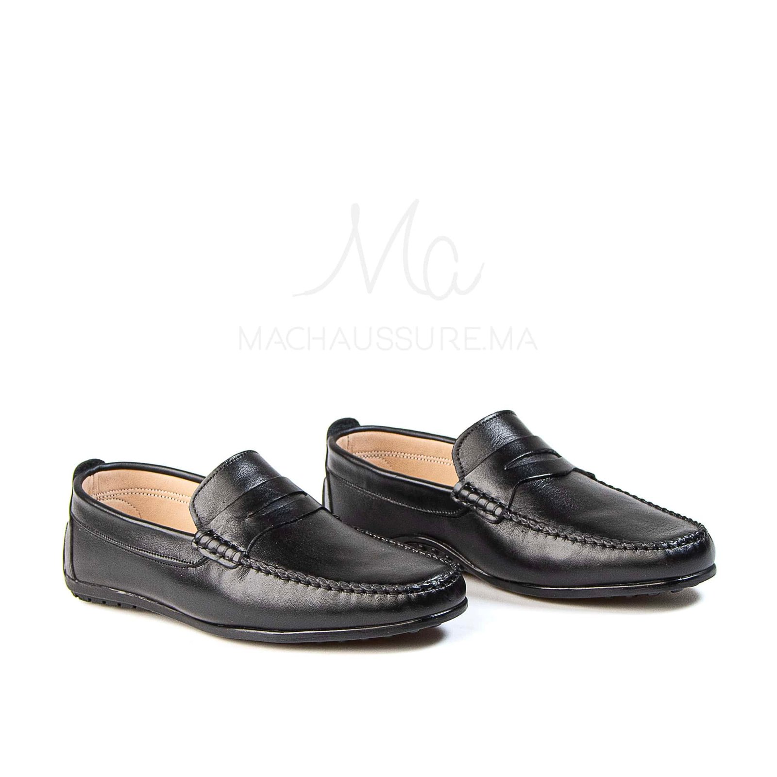 Sobre - Mocassins Homme en Noir.