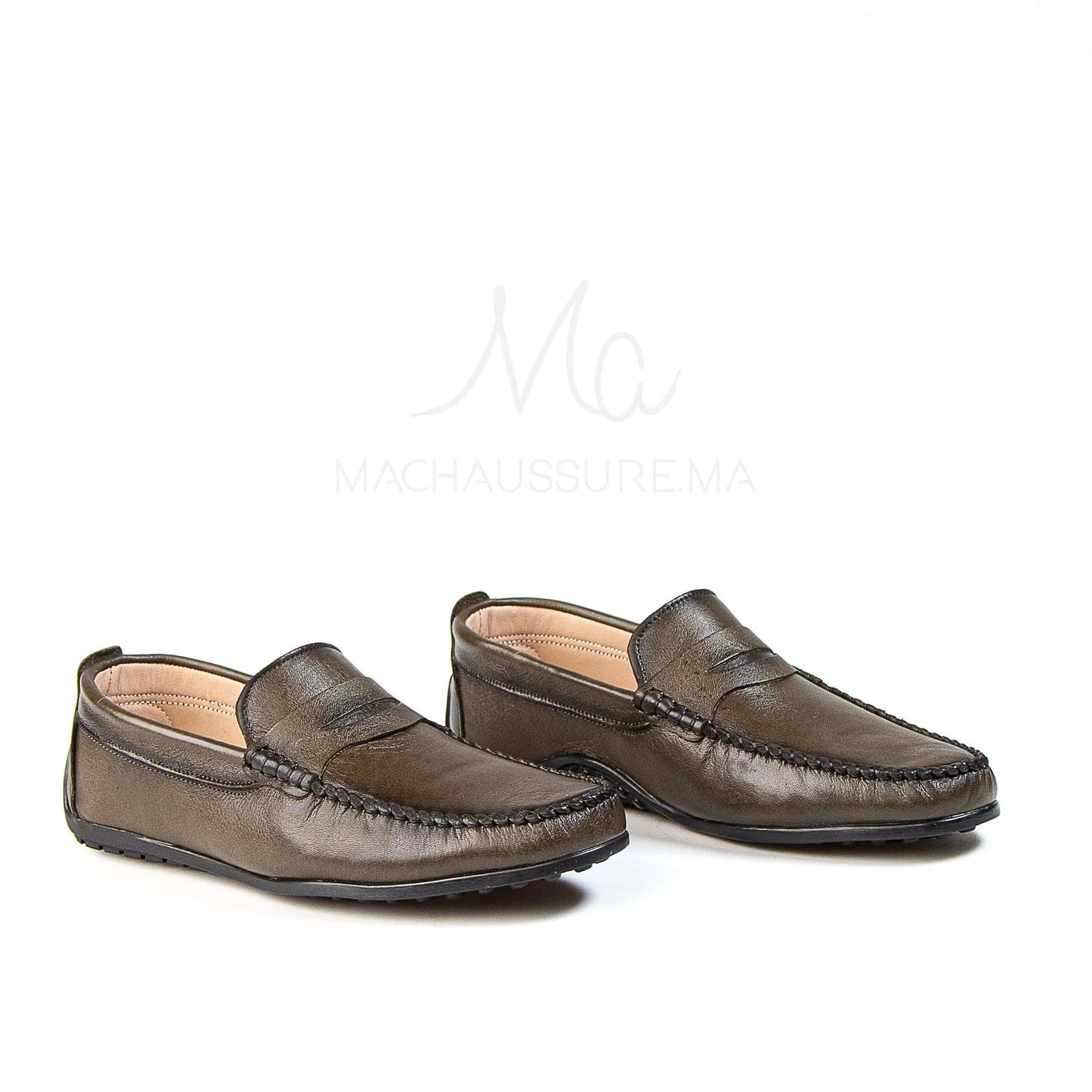Sobre - Mocassins Homme en Vert.