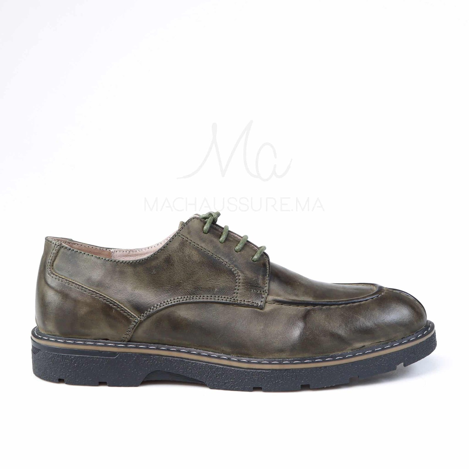 Distinct - Chaussures de ville en Vert.
