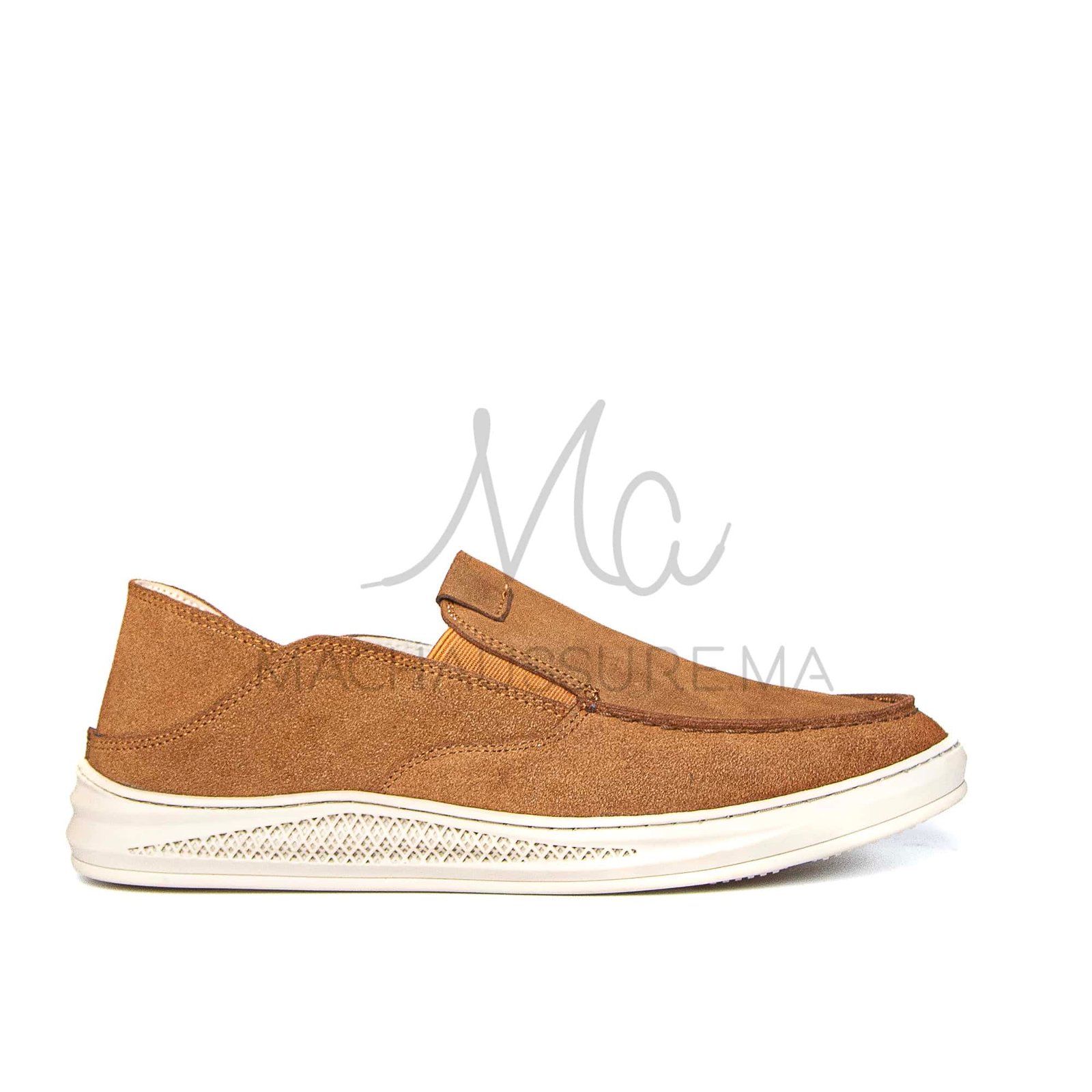 Versal - Mocassins Homme en Tabac.
