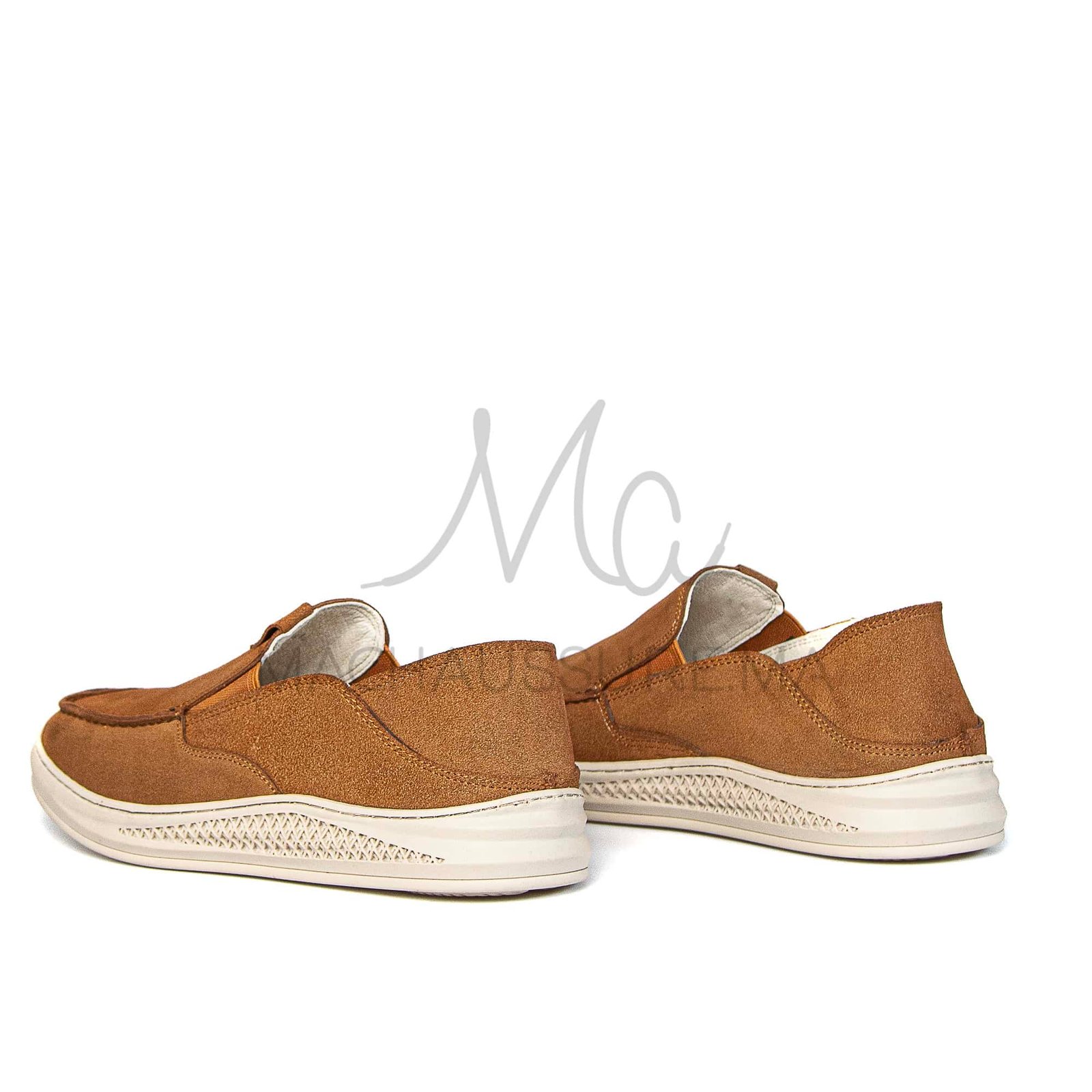Versal - Mocassins Homme en Tabac.