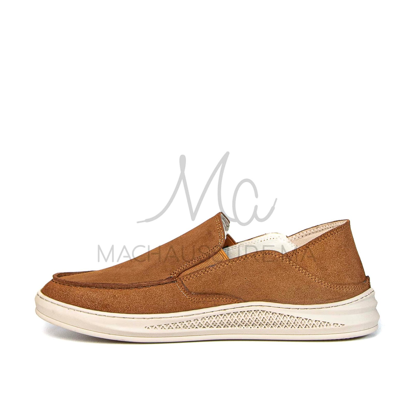 Versal - Mocassins Homme en Tabac.