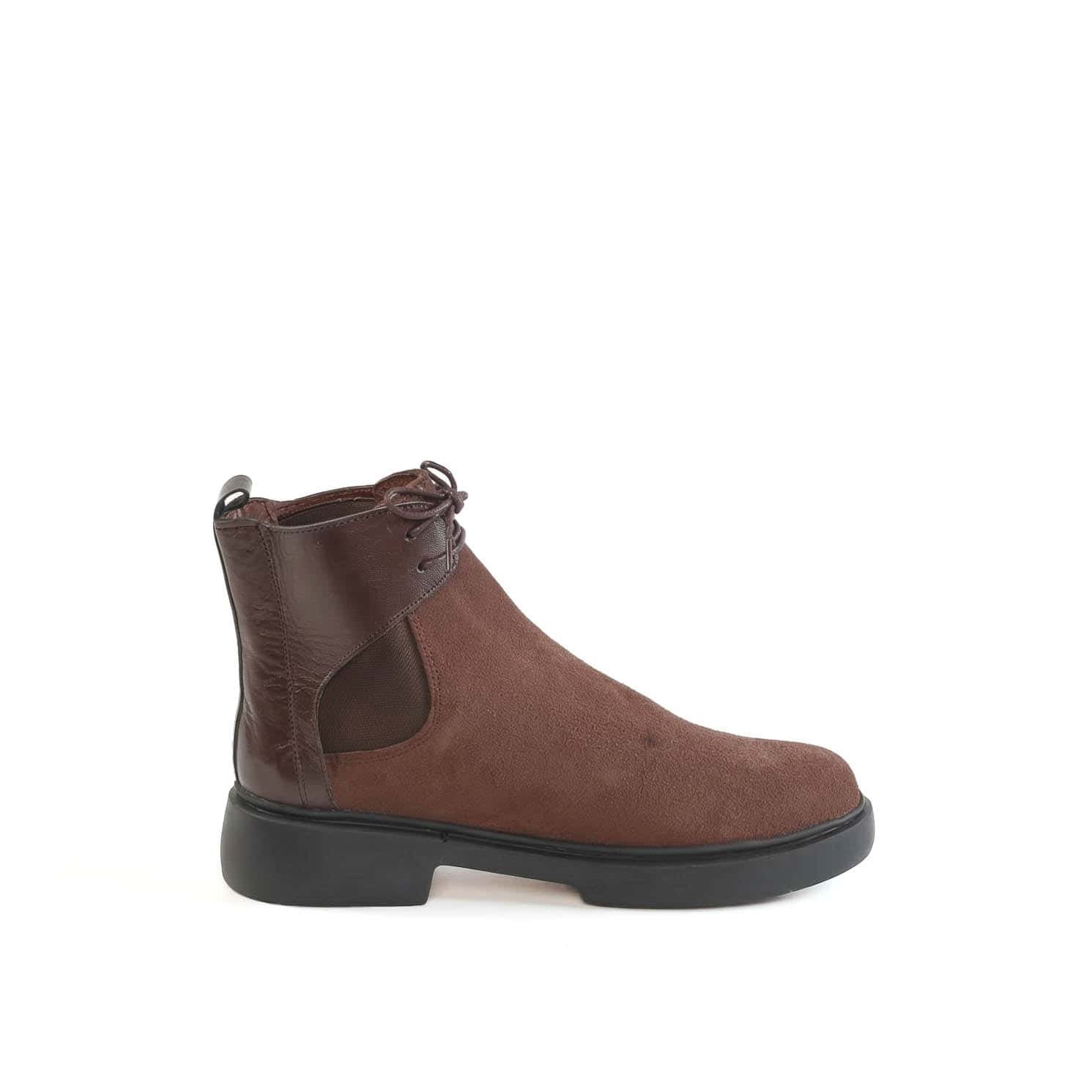GARRIX – Boots Hommes Cuir en Marron.