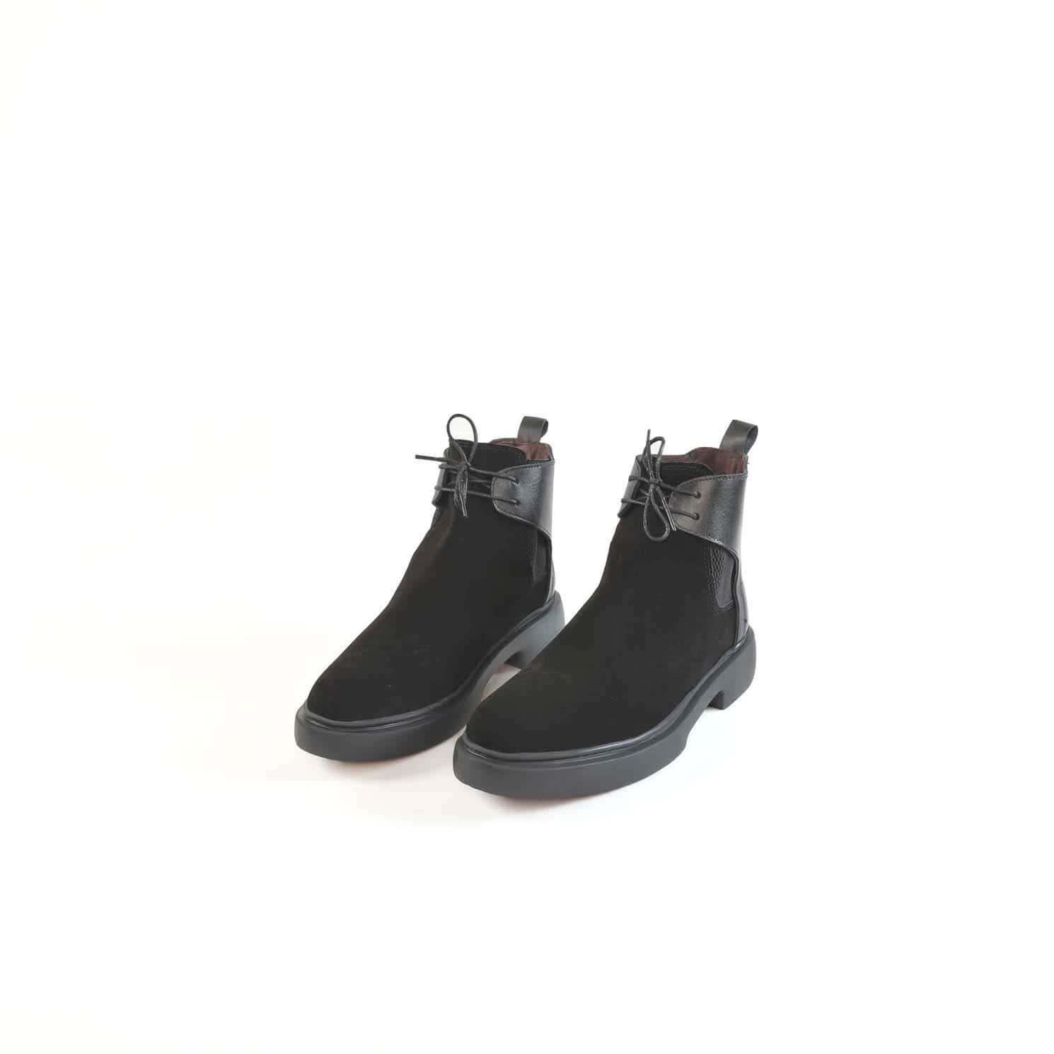 GARRIX – Boots Hommes Cuir en Noir.