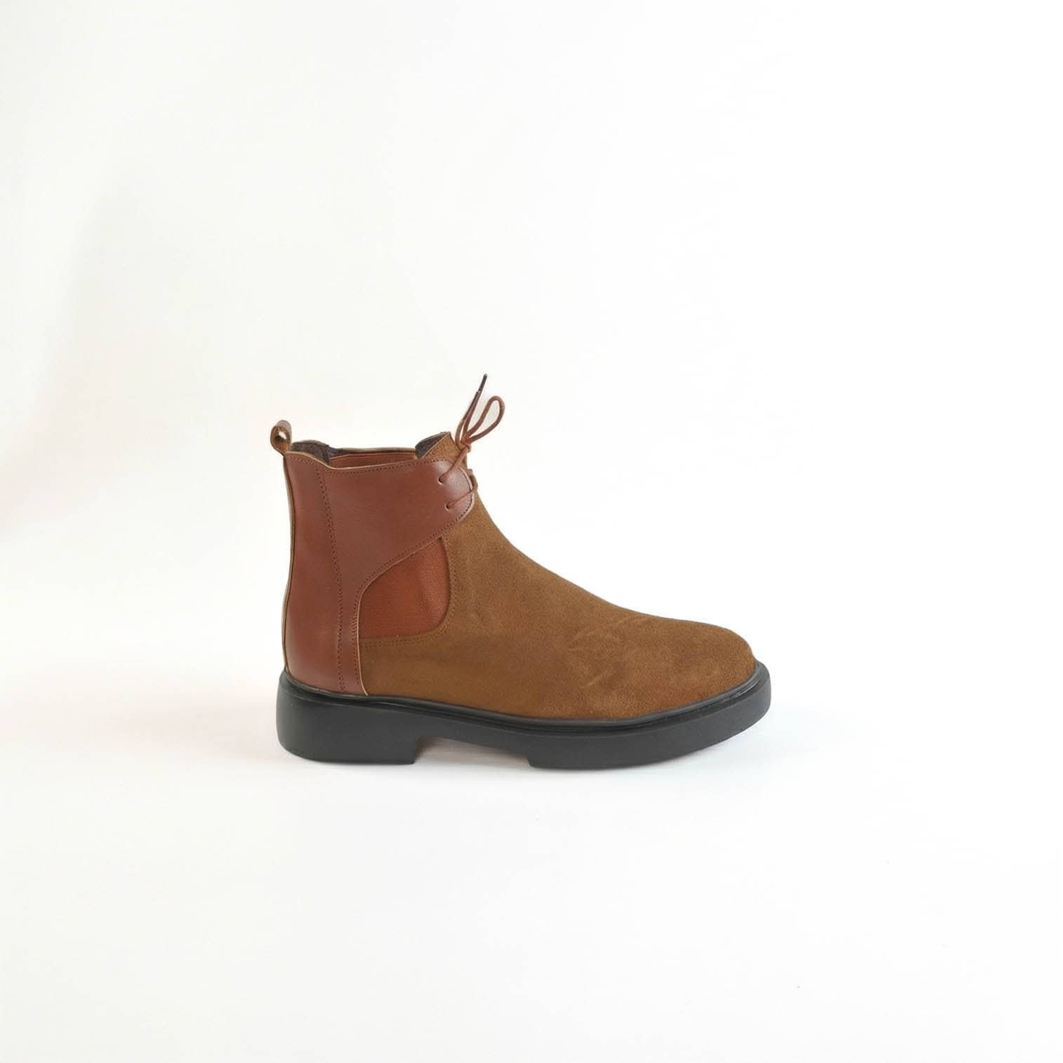 GARRIX – Boots Hommes Cuir en Tabac.