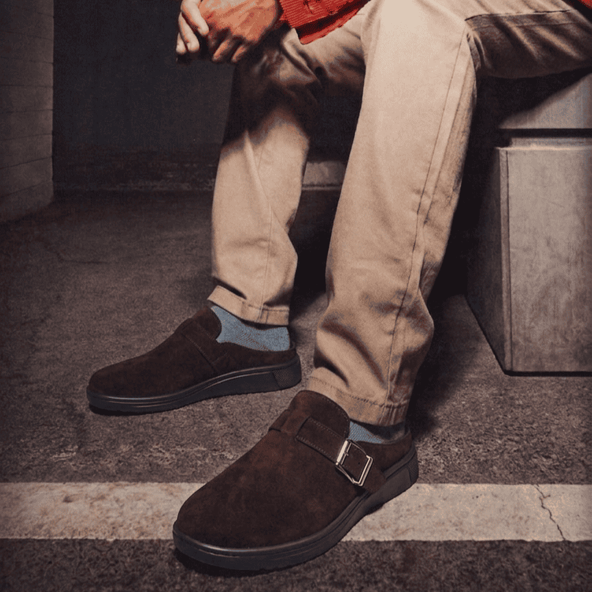 THOMSEN – Sabots Hommes en Marron.
