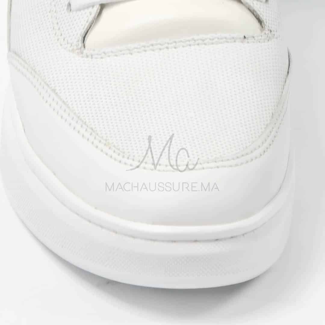 Move - Baskets basses Hommes 100% Cuir – Blanc.