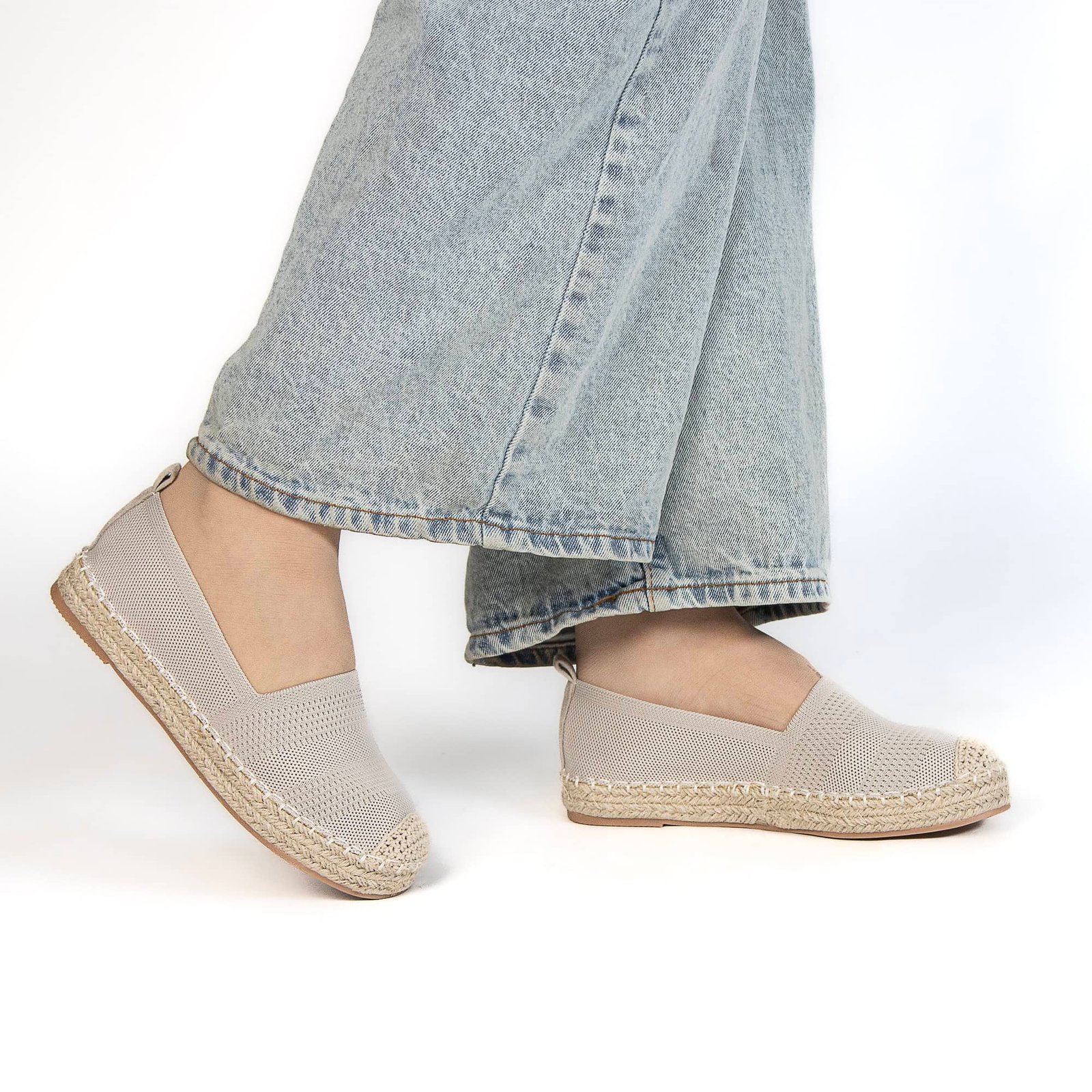 Fedal – Espadrilles Femmes en Beige.