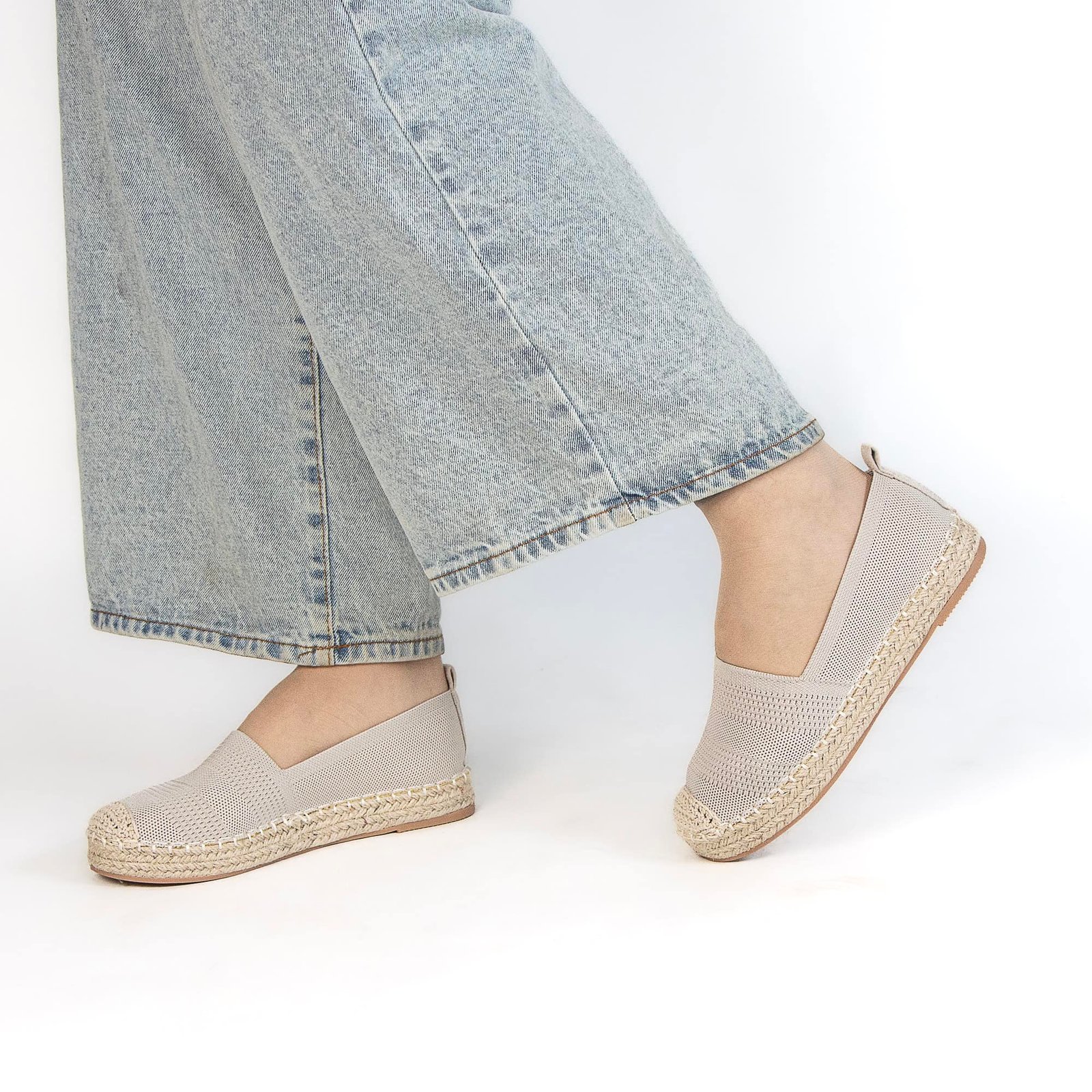 Fedal – Espadrilles Femmes en Beige.