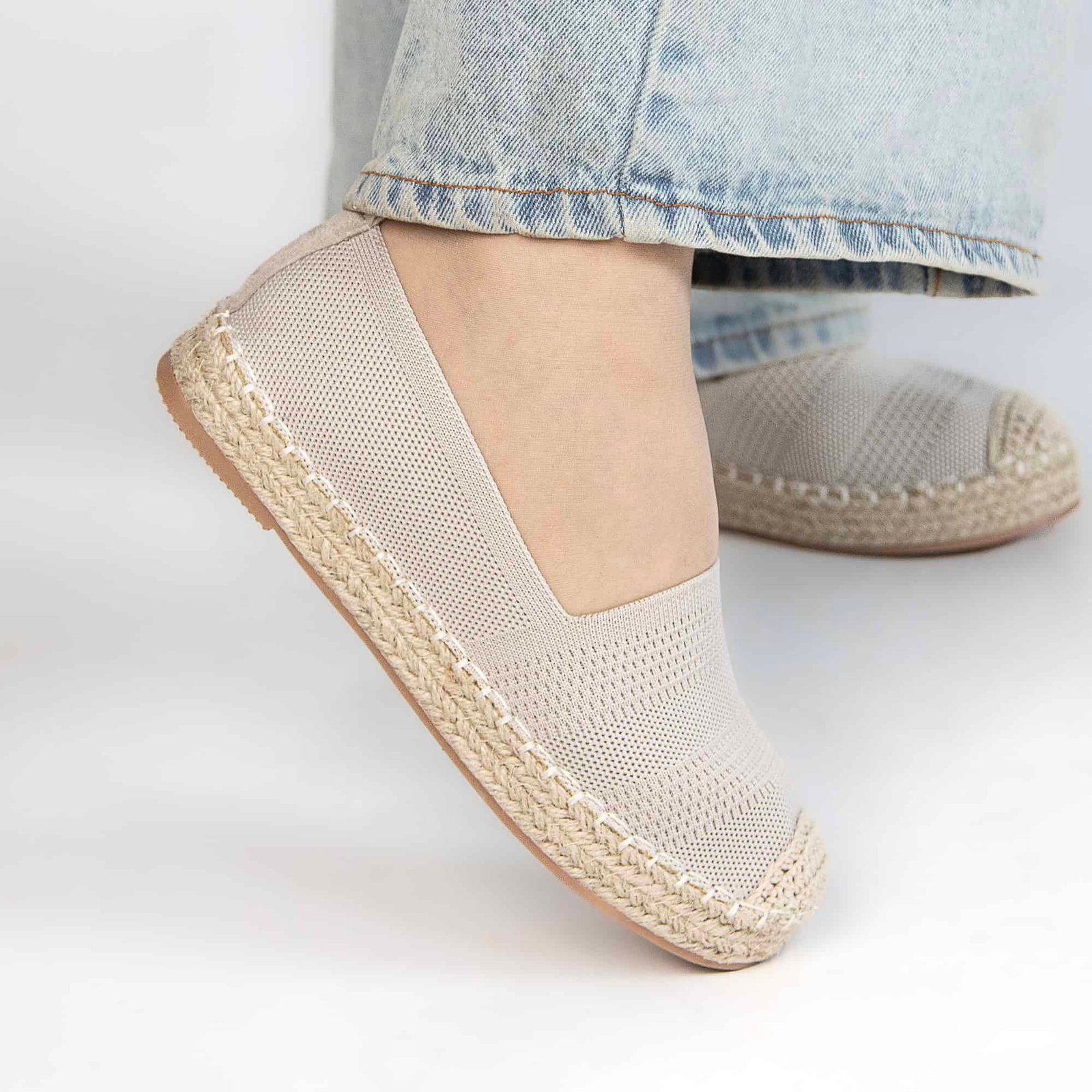 Fedal – Espadrilles Femmes en Beige.