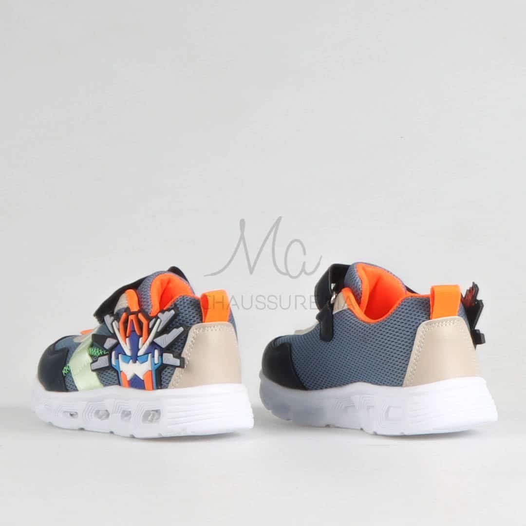 Lyov - Baskets Enfants en Orange.