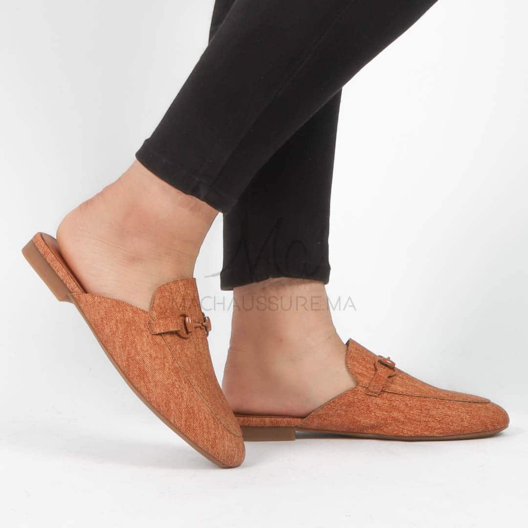 Georgia - Mules Femmes en Tabac.