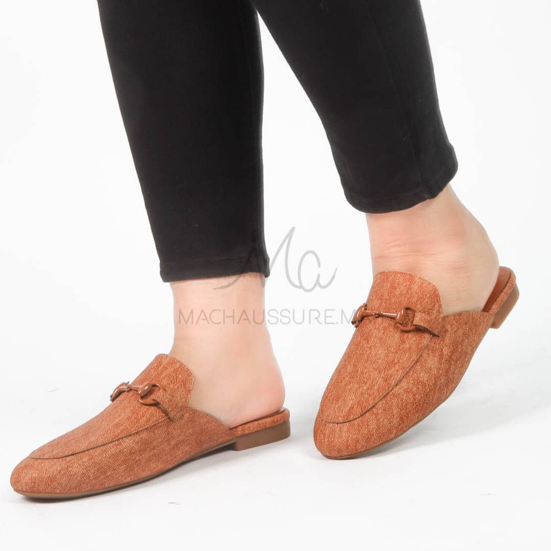Georgia - Mules Femmes en Tabac.