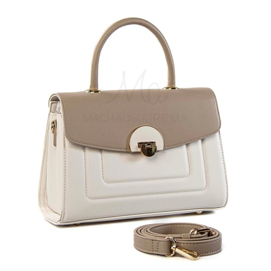 Aloria – Sac à main en Beige-Kaki.