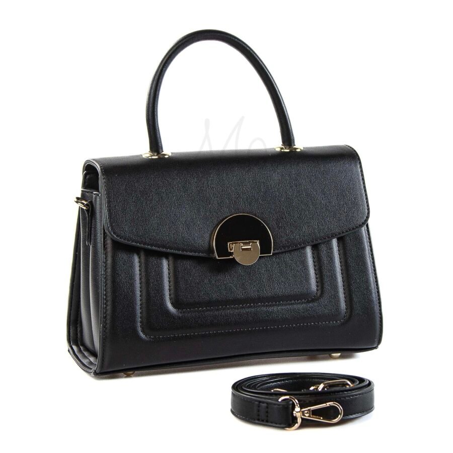 Aloria – Sac à main en Noir.