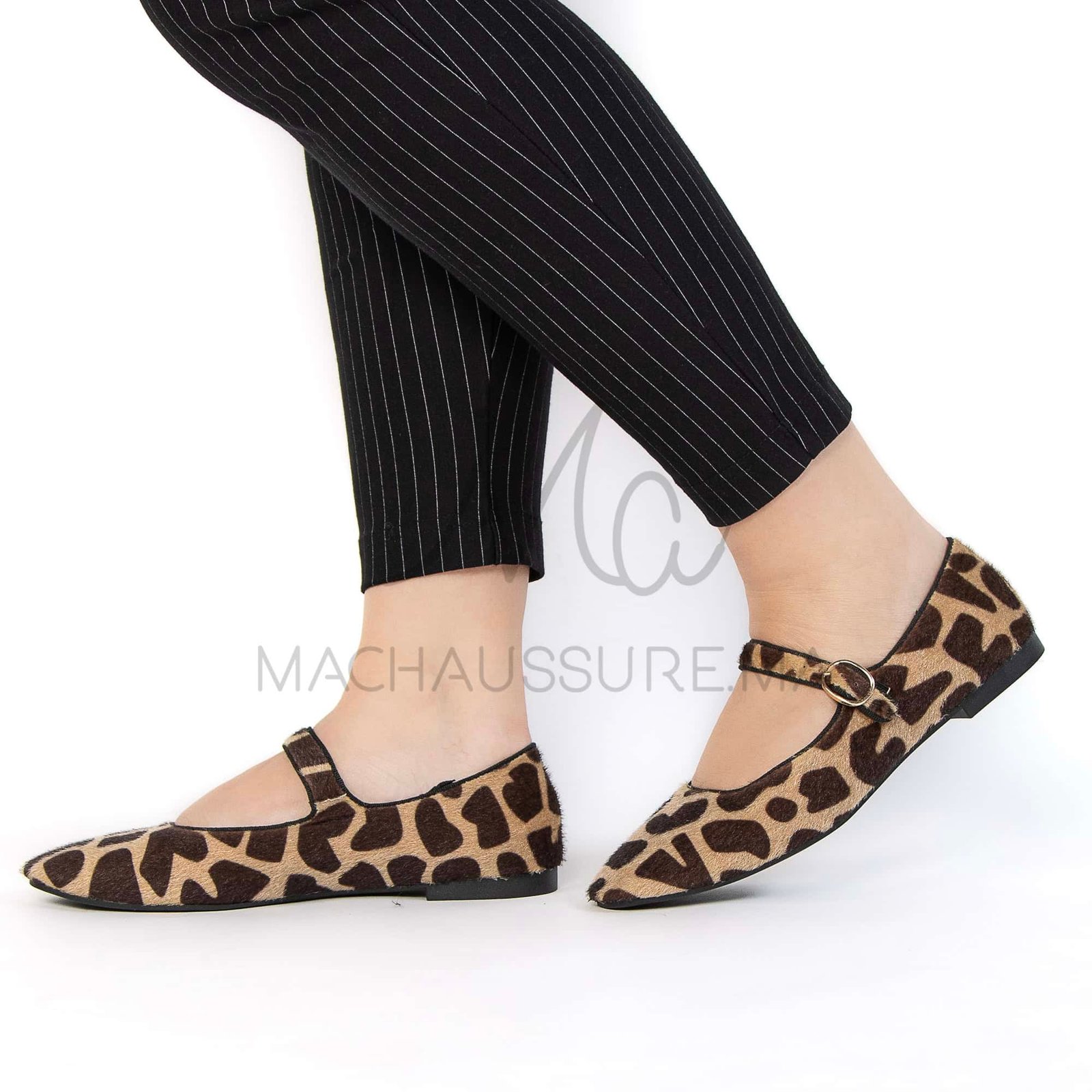 Glamour – Ballerines Femmes en Leopard.