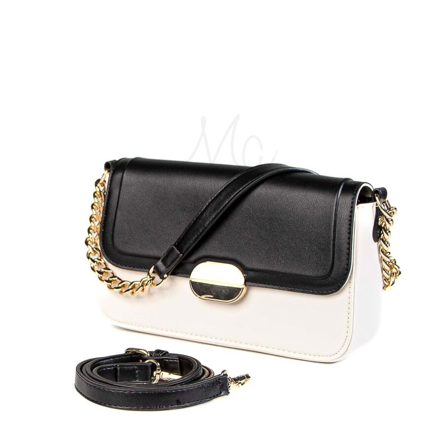 Bocca – Sac à main en Beige-Noir.