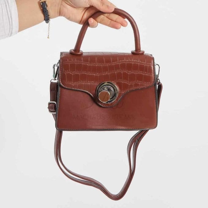VIE - Sac à main en Marron.