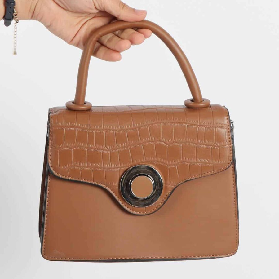 VIE - Sac à main en Tabac.