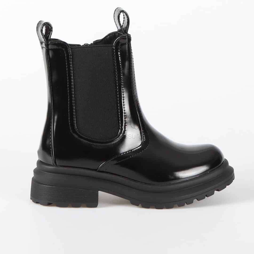 ELENA - Bottines à talon en Noir.
