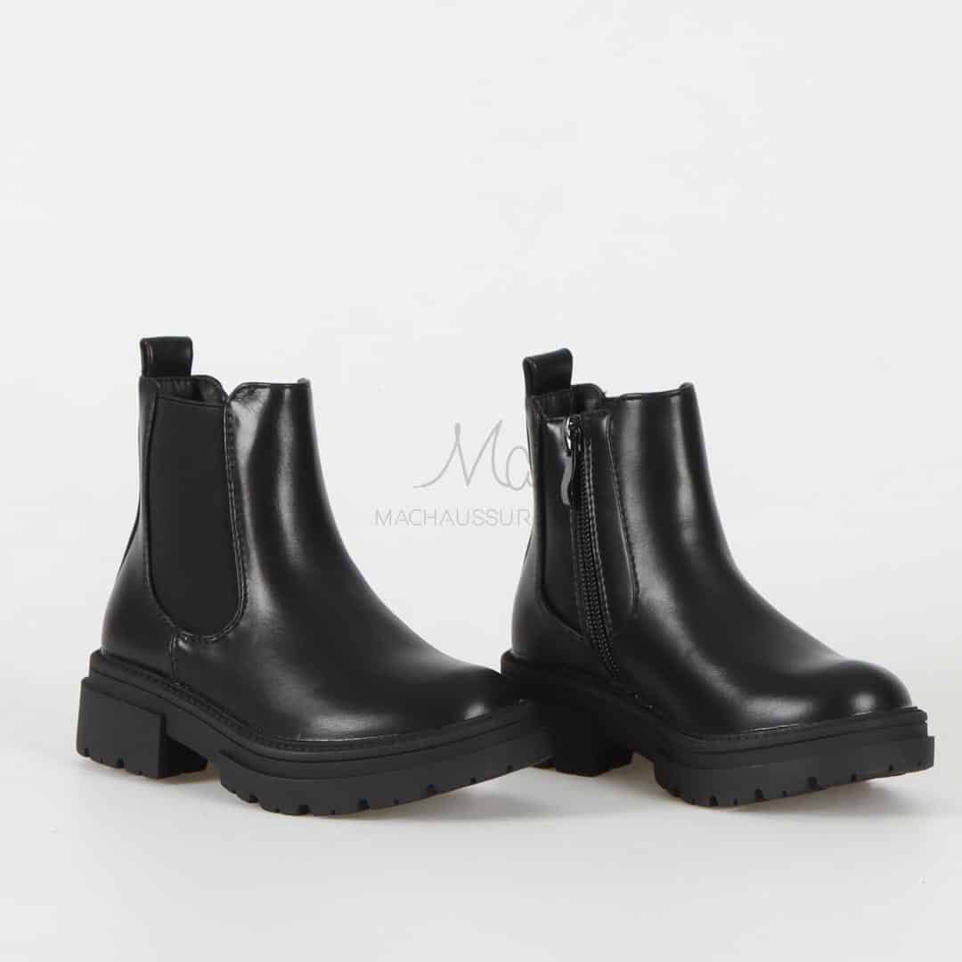 Vilma - Bottines en Noir.