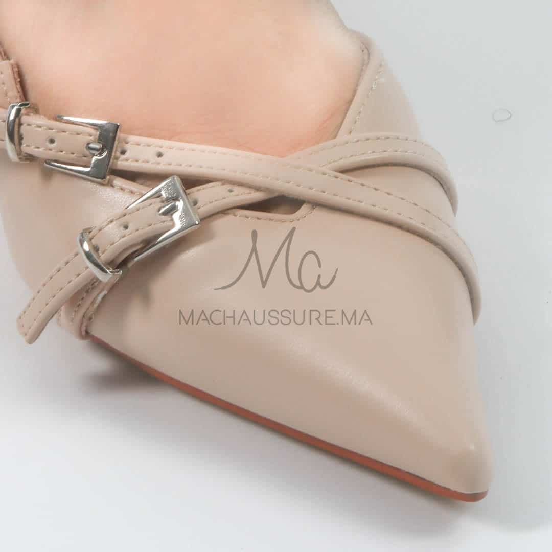 Tourmaline - Escarpins femmes en Beige.