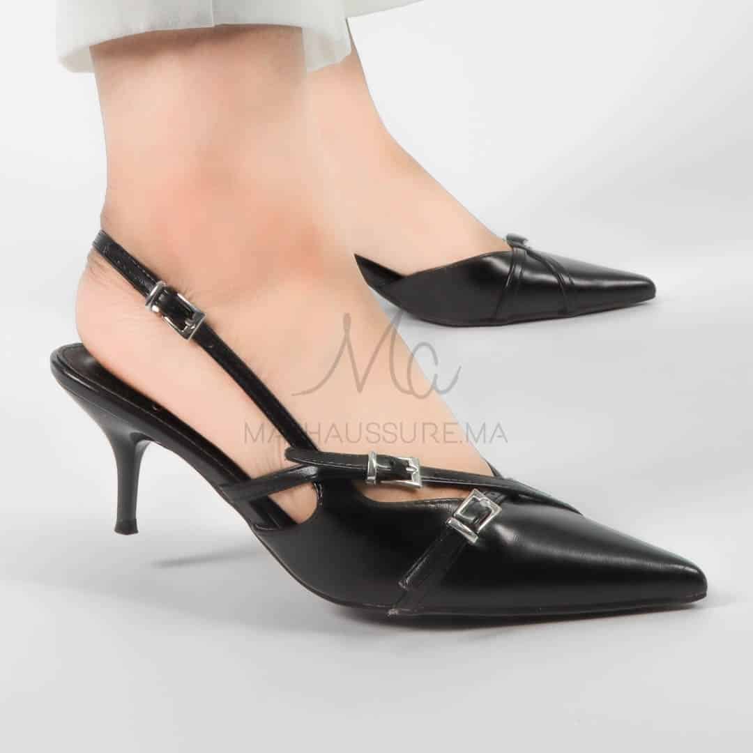 Tourmaline - Escarpins femmes en Noir.