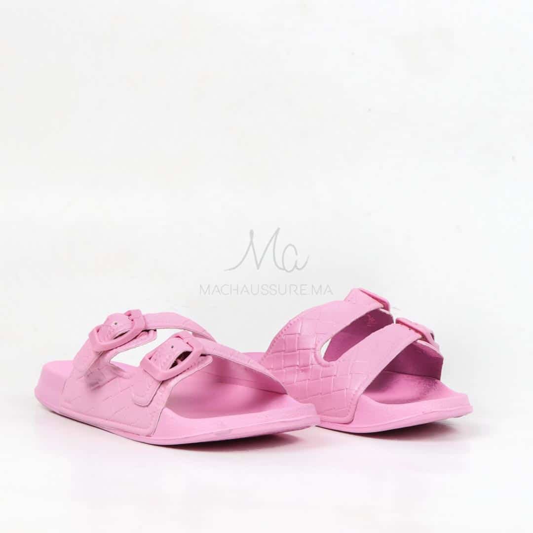 Sandales enfants en Rose.