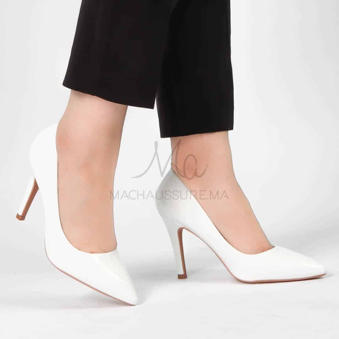 Kaliny – Escarpins Femmes en Blanc.