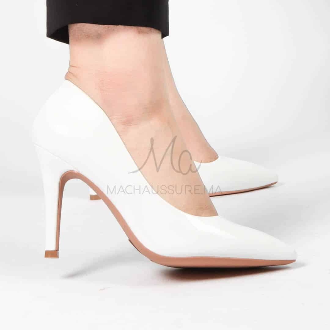 Kaliny – Escarpins Femmes en Blanc.