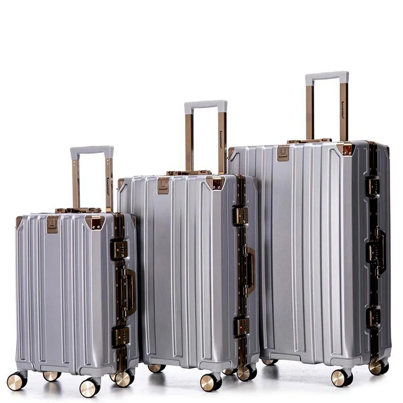 TravelGo – Valises en Argenté.