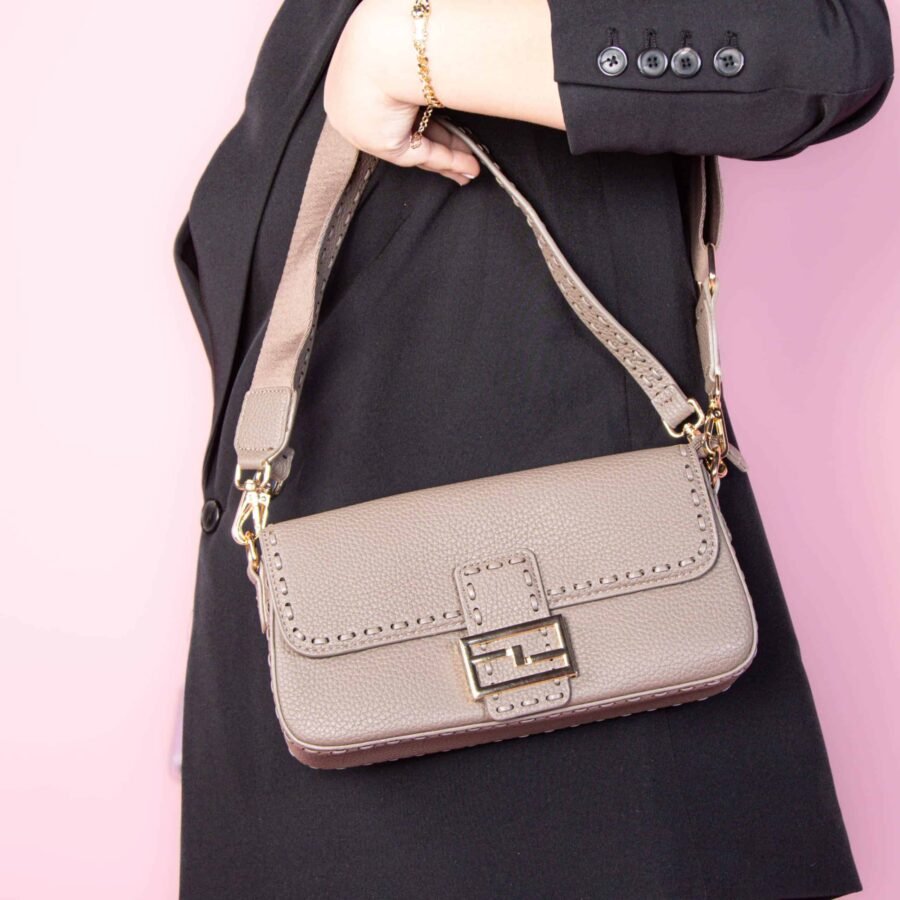 Tafukt – Sac à main en Beige.
