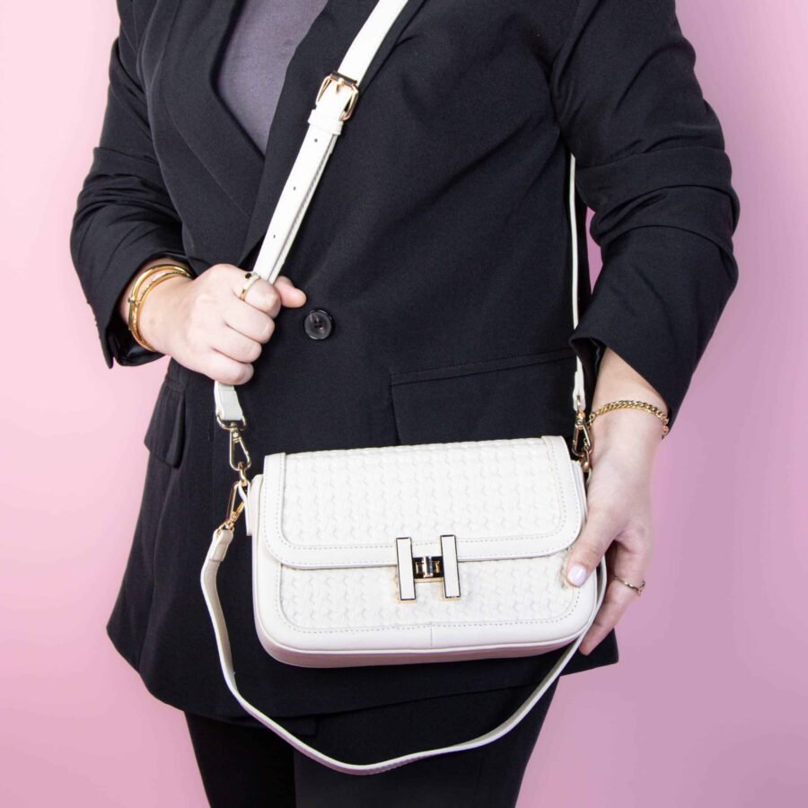 Cristal – Sac à main en Beige.