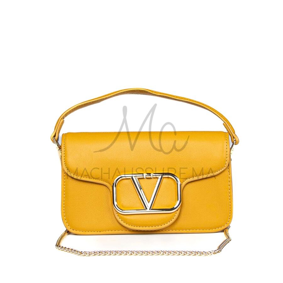Vivara – Sac à main en Moutarde.